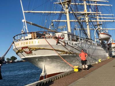 Dar Pomorza im Hafen von Gdynia