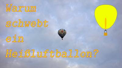 Titelbild des Videos Warum schwebt ein Heißluftballon