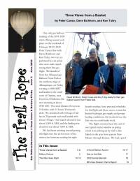 The Trail Rope Issue 5 June 2020 - title page.